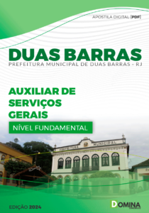 Apostila Prefeitura Duas Barras RJ 2024 Auxiliar Serviços Gerais