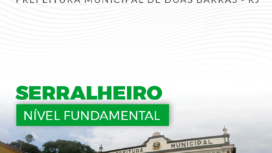 Apostila Prefeitura Duas Barras RJ 2024 Serralheiro