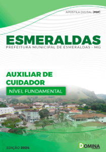 Apostila Prefeitura Esmeraldas MG 2024 Auxiliar De Cuidador