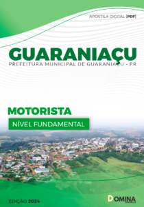 Apostila Prefeitura Guaraniaçu PR 2024 Motorista