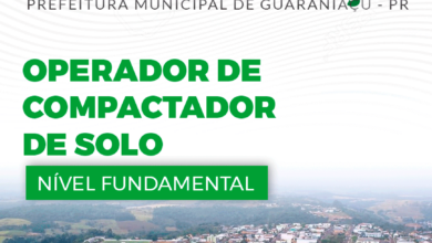 Apostila Prefeitura Guaraniaçu PR 2024 Op Compactador de Solo