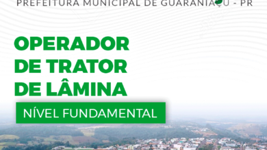 Apostila Prefeitura Guaraniaçu PR 2024 Op de Trator de Lâmina