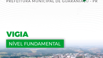 Apostila Prefeitura Guaraniaçu PR 2024 Vigia