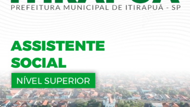 Apostila Prefeitura Itirapuã SP 2024 Assistente Social