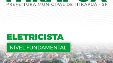 Apostila Prefeitura Itirapuã SP 2024 Eletricista