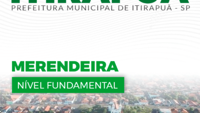 Apostila Prefeitura Itirapuã SP 2024 Merendeira