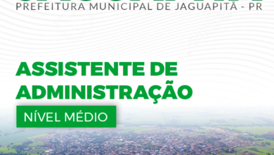 Apostila Prefeitura Jaguapitã PR 2024 Assistente De Administração