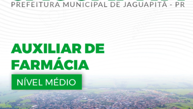 Apostila Prefeitura Jaguapitã PR 2024 Auxiliar De Farmácia