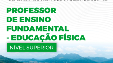 Apostila Prefeitura Jaraguá Sul SC 2024 Professor Educ Física