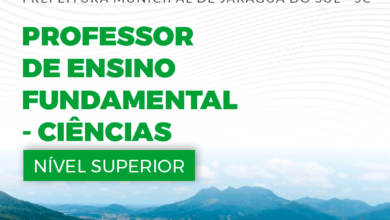 Apostila Prefeitura Jaraguá Sul SC 2024 Professor de Ciências