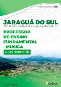 Apostila Prefeitura Jaraguá Sul SC 2024 Professor de Música