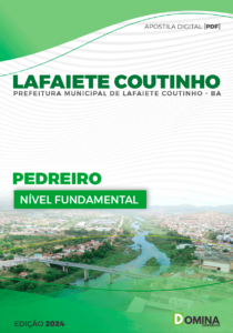 Apostila Prefeitura Lafaiete Coutinho BA 2024 Pedreiro