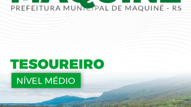 Apostila Prefeitura Maquiné RS 2024 Tesoureiro