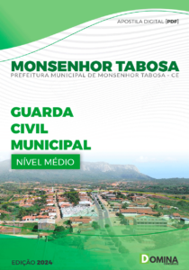 Apostila Prefeitura Monsenhor Tabosa CE 2024 Guarda Civil