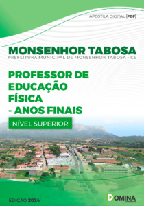 Apostila Prefeitura Monsenhor Tabosa CE 2024 Prof Ed Física