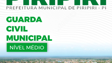 Apostila Prefeitura Piripiri PI 2024 Guarda Civil Municipal