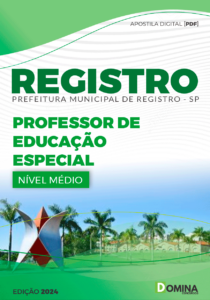 Apostila Prefeitura Registro SP 2024 Professor Educação Especial