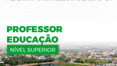 Apostila Prefeitura Santo Estevão BA 2024 Professor Educação