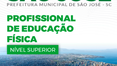 Apostila Prefeitura São José SC 2024 Profissional de Educação Física