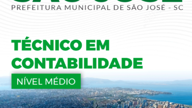 Apostila Prefeitura São José SC 2024 Técnico Contabilidade