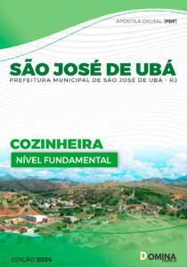 Apostila Prefeitura São José de Ubá RJ 2024 Cozinheira