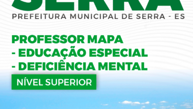 Apostila Prefeitura Serra ES 2024 Professor de Deficiência Mental