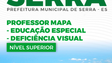 Apostila Prefeitura Serra ES 2024 Professor de Deficiência Visual