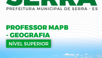 Apostila Prefeitura Serra ES 2024 Professor de Geografia