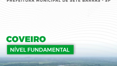 Apostila Prefeitura Sete Barras SP 2024 Coveiro