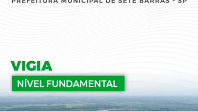 Apostila Prefeitura Sete Barras SP 2024 Vigia