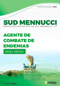 Apostila Prefeitura Sud Mennucci SP 2024 Agente de Combate de Endemias