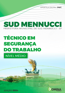 Apostila Prefeitura Sud Mennucci SP 2024 Técnico Segurança Trabalho