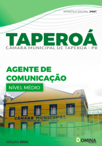 Apostila Prefeitura Taperoá PB 2024 Agente de Comunicação