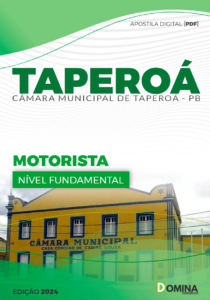 Apostila Prefeitura Taperoá PB 2024 Motorista