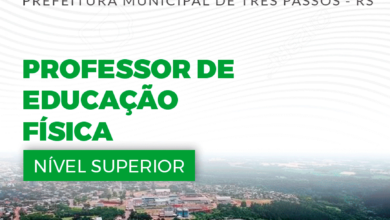 Apostila Prefeitura Três Passos RS 2024 Prof de Educação Física