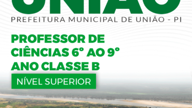 Apostila Prefeitura União PI 2024 Professor de Ciências