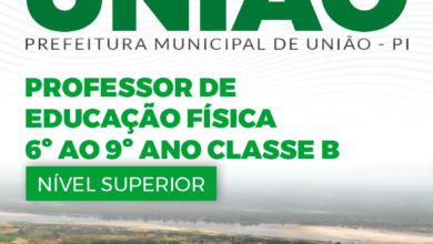 Apostila Prefeitura União PI 2024 Professor de Educação Física