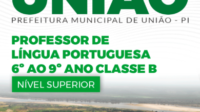 Apostila Prefeitura União PI 2024 Professor de Língua Portuguesa