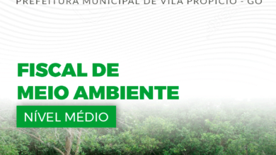 Apostila Prefeitura Vila Propício GO 2024 Fiscal De Meio Ambiente