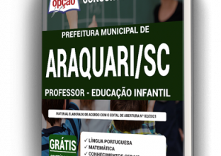 Apostila Prefeitura de Araquari – SC – Professor – Educação Infantil