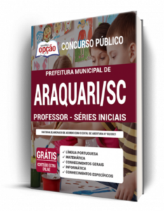 Apostila Prefeitura de Araquari – SC – Professor – Séries Iniciais