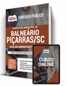 Apostila Prefeitura de Balneário Piçarras – SC – Auxiliar Administrativo CAPS