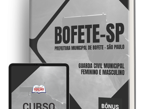 Apostila Prefeitura de Bofete – SP 2024 – Guarda Civil Municipal – Feminino e Masculino