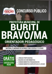 Apostila Prefeitura de Buriti Bravo – MA – Orientador Pedagógico