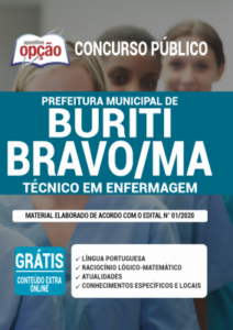 Apostila Prefeitura de Buriti Bravo – MA – Técnico em Enfermagem