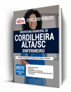 Apostila Prefeitura de Cordilheira Alta – SC – Enfermeiro