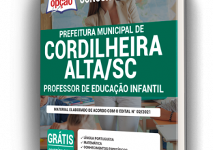 Apostila Prefeitura de Cordilheira Alta – SC – Professor de Educação Infantil