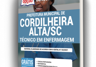 Apostila Prefeitura de Cordilheira Alta – SC – Técnico em Enfermagem