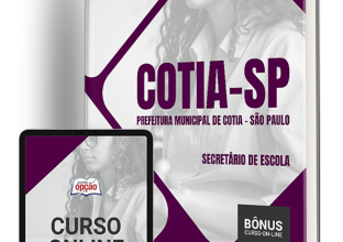 Apostila Prefeitura de Cotia – SP 2024 – Secretário de Escola