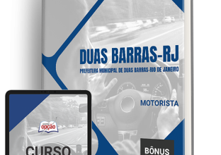 Apostila Prefeitura de Duas Barras – RJ 2024 – Motorista